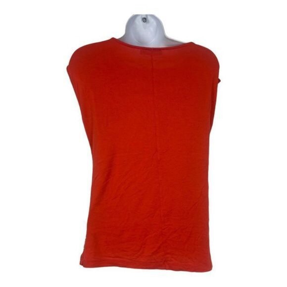 The Limited Womens Red Lace Overlay Blouse Top Size Small Cotton/Nylon - Picture 4 of 6